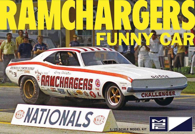 Ramchargers Dodge Challenger Funny Car von AMT/MPC