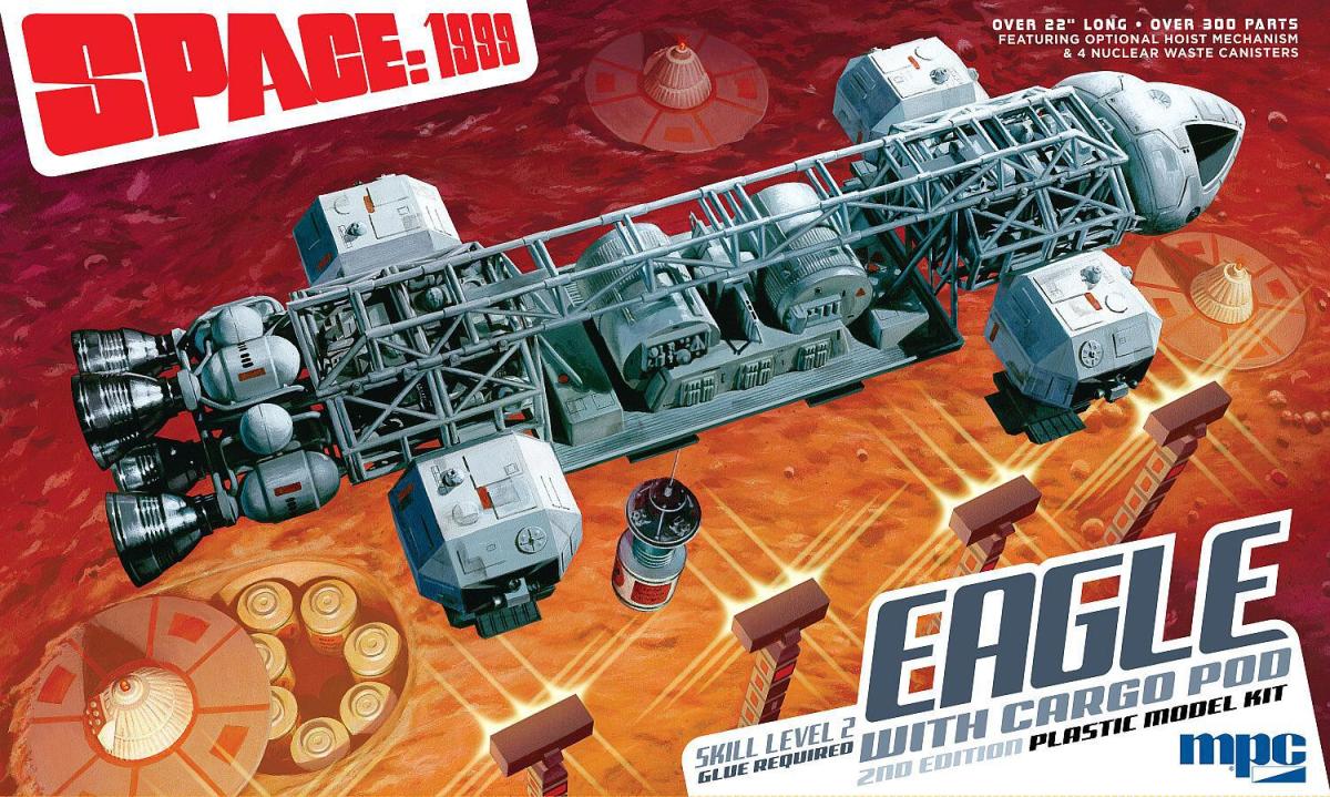 Space 1999: 22 Eagle w/Cargo Pod" von AMT/MPC