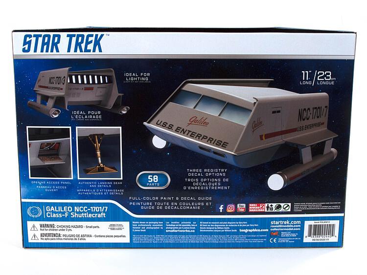 Star Trek Galileo NCC 1701-7 Class F Shuttlecraft von AMT/MPC