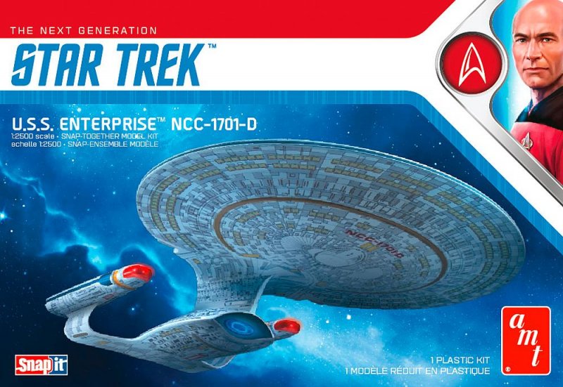 Star Trek USS Enterprise-D von AMT/MPC