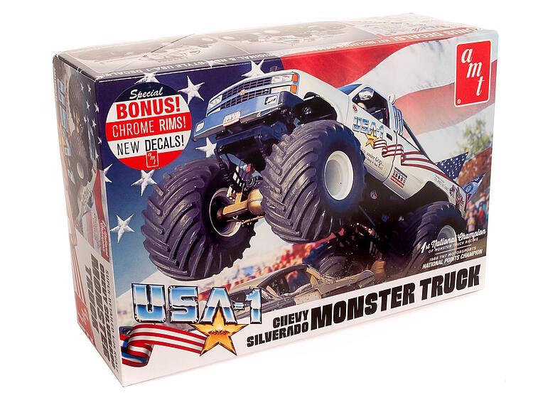 USA 1, Chevy Silverado Monster Truck von AMT/MPC