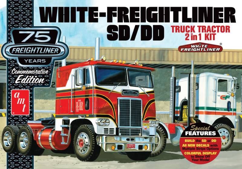 White Freightliner von AMT/MPC