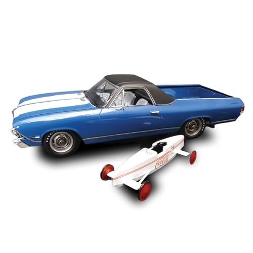 AMT - 1/25 1968 Chevy EL Camino SS (Coca-Cola) - Plastikmodellbausatz, Nicht Bemalt von AMT