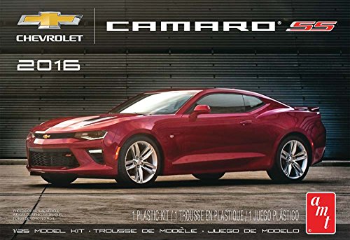 AMT amt979 1: 25 2016 Granat rot Chevy Camaro SS Modell von Platz