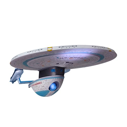 AMT - 1/1000 Star Trek USS Excelsior - Plastikmodellbausatz, Weiß von AMT