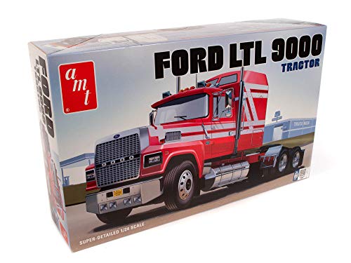 AMT - 1/24 Ford LTL 9000 Semi Tractor - Plastikmodellbausatz von AMT