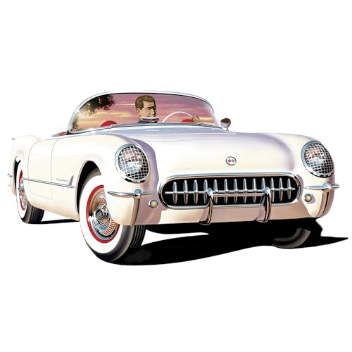 AMT - 1/25 1953 Chevy Corvette, USPS Stamp Series - Plastikmodellbausatz, Fabrik Farbe von AMT