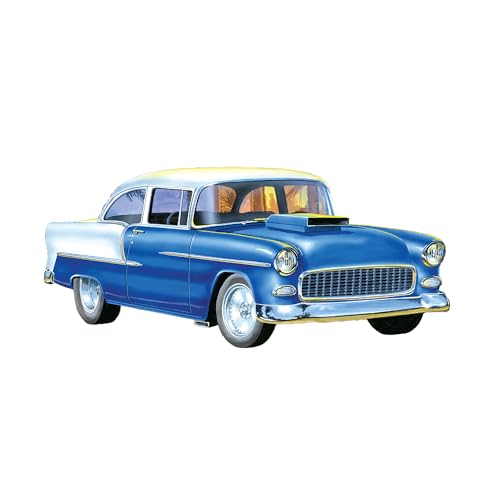 AMT - 1/25 1955 Chevy Bel Air Sedan - Plastikmodellbausatz, Unlackiert von AMT