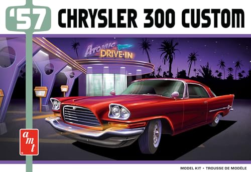 AMT - 1/25 1957 Chrysler 300 Custom Version - Plastikmodellbausatz von AMT