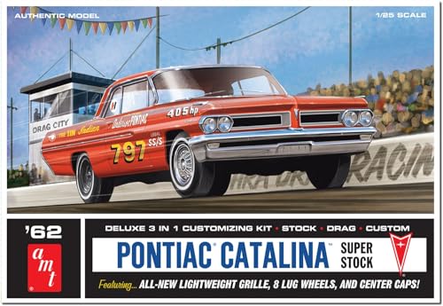 AMT - 1/25 1962 Pontiac Catalina Super Stock - Plastikmodellbausatz von AMT