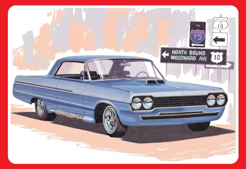 AMT - 1/25 1964 Chevrolet Impala Super Street Rod - Plastikmodellbausatz, Nicht Bemalt von AMT