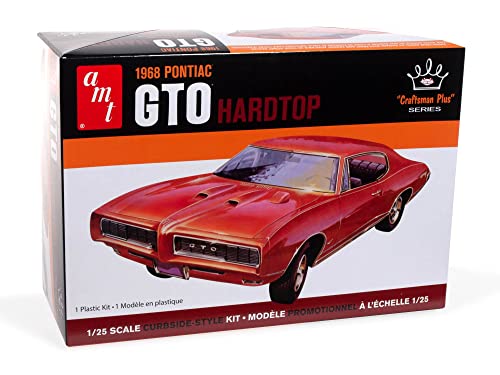 AMT - 1/25 1968 Pontiac GTO Hardtop Craftsman Plus - Plastikmodellbausatz von AMT