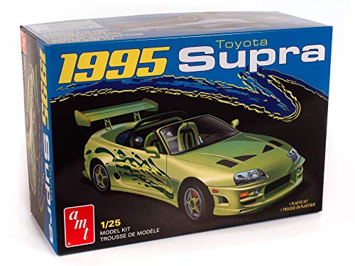 AMT - 1/25 1995 Toyota Supra - Plastikmodellbausatz, Transparent, Weiß. von AMT