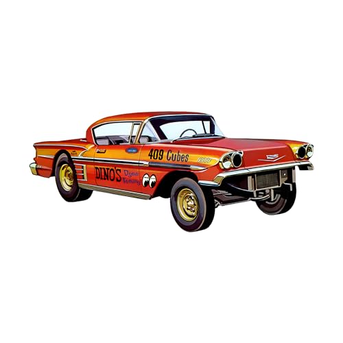 AMT 1958 Chevy Impala Hardtop Ala Impala Modellbausatz im Maßstab 1:25 von AMT