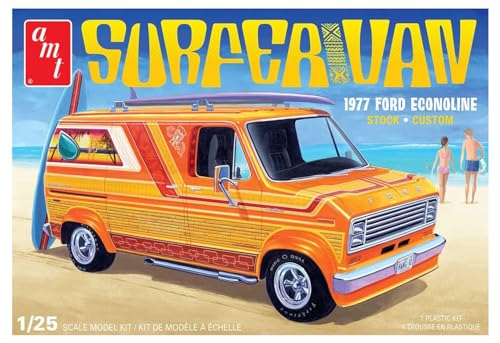 AMT 1977 Ford Surfer Van Modellbausatz im Maßstab 1:25 von AMT