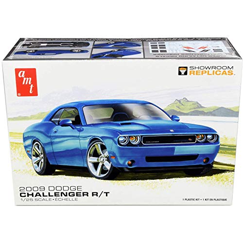 AMT AMT1117M/12 1/25 2009er Dodge Challenger R/T Modellbausatz, Modellbauzubehör, Mehrfarbig von AMT