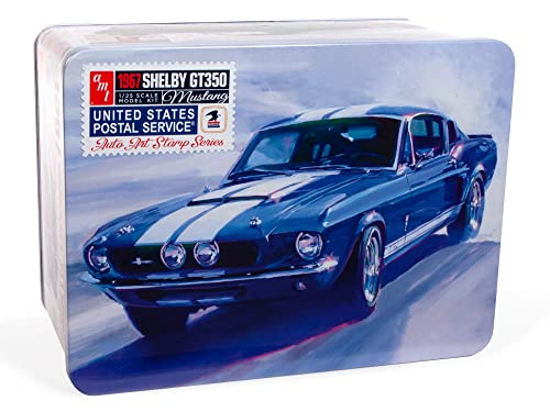 AMT AMT1356/12 1/25 1967er Shelby GT350, USPS Serie Modellbausatz, Mehrfarbig von AMT