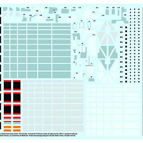 AMT MKA051 Space: 1999 Modellbausatz, Mehrfarbig, Standard-Größe von AMT