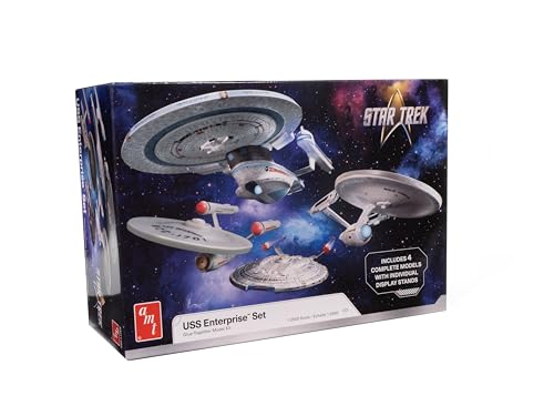 AMT Star Trek U.S.S. Enterprise Four Ship Set 1:2500 Modellbausatz AMT Star Trek U.S.S. Enterprise Four Ship Set 1:2500 Modellbausatz von AMT