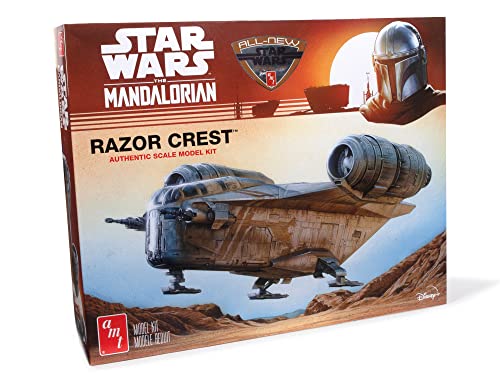 AMT Star Wars: Mandalorian Razor Crest Modellbausatz im Maßstab 1:72 von AMT