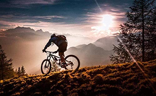 AMTTGOYY 1000 Teile Puzzles für Erwachsene - Mountainbike - Puzzles 1000 Teile Puzzles für Erwachsene von AMTTGOYY