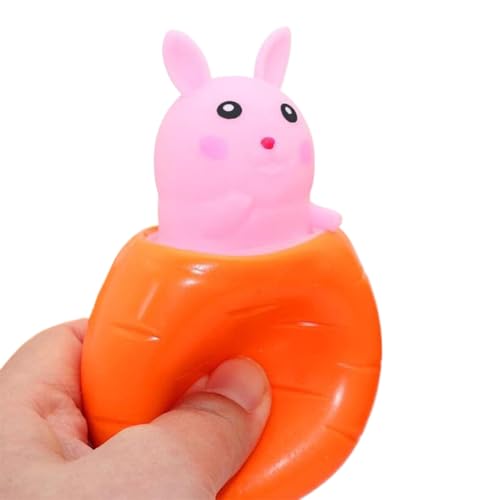 AMZLORD Ostern Karotten Kaninchen Zappel Spielzeug Netter Hasen Stress Relief Toy Dekompression Spielzeug Ostern Geburtstagsgeschenk for Kinder von AMZLORD