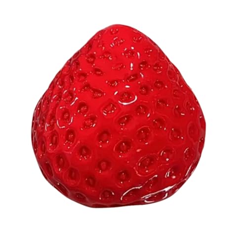 AMZLORD niedliche Strawberry Squeeze Spielzeug langsamer Abpraller Kawaii Squishies PVC Spielzeug wiederverwendbares Big Strawberry Taba Squishies Spielzeug for Mädchen Geburtstag Geschenksp von AMZLORD