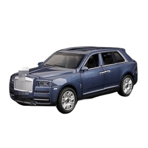 ANAIUCY Pull-Back-Modell Für Cullinan SUV Legierung Auto Modell Druckguss Fahrzeuge Metall Auto Modell 1/32 Anteil (Size : Blue) von ANAIUCY