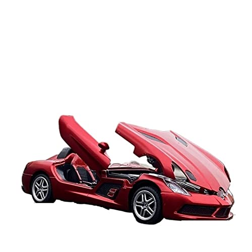 ANAIUCY Pull-Back-Modell Für SLR Roadster Legierung Sportwagen Modell Druckguss Metall Fahrzeuge 1:32 Anteil (Size : Red) von ANAIUCY