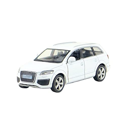 Pull-Back-Modell Für Q5 SUV Alloy Car Model Diecast Toy Vehicle Metal Sound and Light 1:32 Anteil (Size : 1 36 White) von ANAIUCY