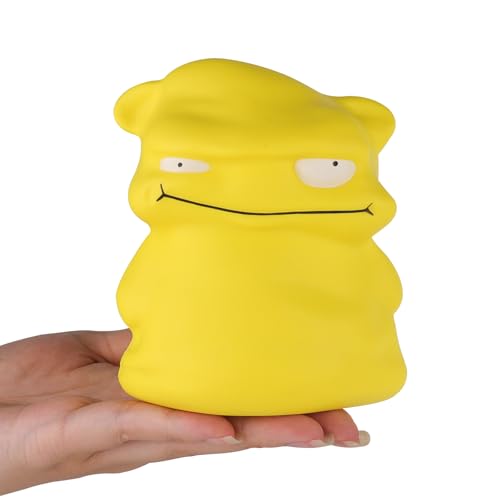 ANBOOR 4,7 Zoll Squishies Spielzeug Gelbe kleine Monster Squishy Tiere, langsam aufsteigender lustiger Stressball für Kinder, Halloween spezielles Geburtstagsgeschenk Squishys Sammlung Partydekoration von ANBOOR