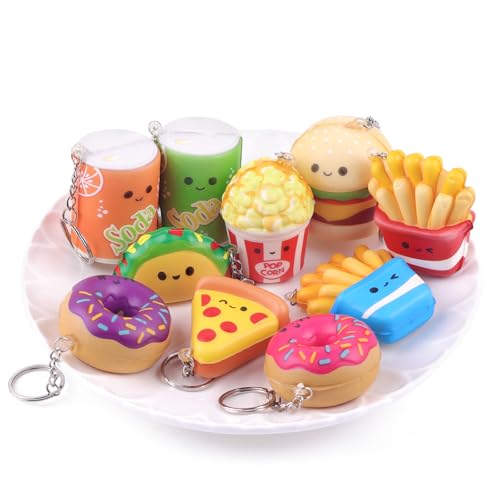 Anboor 10 Stück Squishies Spielzeug für Kinder Lebensmittel Klein Slow Rising Schaum Mini Food Squishys Stress Quetschies Süßes Spielzeug Anboor 10 Stück Squishies Spielzeug für Kinder Lebensmittel Klein Slow Rising Schaum Mini Food Squishys Stress Quetschies Süßes Spielzeug von ANBOOR