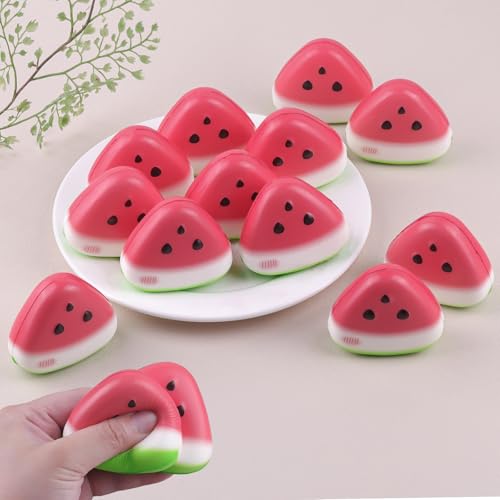 Anboor 12 Stück Squishies Spielzeug für Kinder Wassermelone Klein Slow Rising Schaum Mini Food Squishys Stress Quetschies Süßes Spielzeug Anboor 12 Stück Squishies Spielzeug für Kinder Wassermelone Klein Slow Rising Schaum Mini Food Squishys Stress Quetschies Süßes Spielzeug von ANBOOR