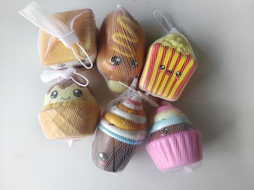 Anboor 6 Stück Lebensmittel Slow Rise Squishies Spielzeug, Smore EIS Kuchen Pommes Hotdog Langsam Rückfedernde Quetsch Fidget Spielzeuge Stressabbau für Kinder Jugendliche Erwachsene Anboor 6 Stück Lebensmittel Slow Rise Squishies Spielzeug, Smore EIS Kuchen Pommes Hotdog Langsam Rückfedernde Quetsch Fidget Spielzeuge Stressabbau für Kinder Jugendliche Erwachsene von ANBOOR