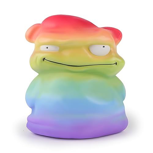 Anboor 9,8 Zoll Jumbo Squishies Regenbogen Monsterspielzeug Kawaii gaint weiches Tierspielzeug langsam aufsteigende Duft Squishys Stress Relief Squeeze Spielzeug Kinder Spielzeug von ANBOOR