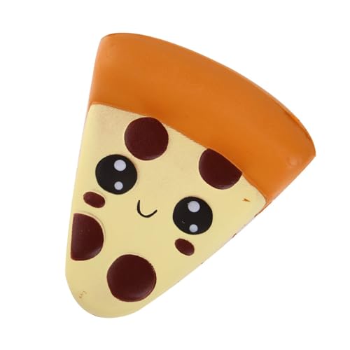 ANBOOR Squishies Pizza Dreieck gefüllter Sandwich Kawaii Langsam Steigend Quetschen Spielzeug Slow Rising Antistress Squishies Spielzeug für Kinder Erwachsene(10 * 12 * 5.5cm, 1 Stück) von ANBOOR