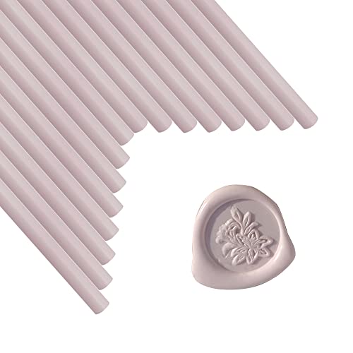 Wachssiegelstäbe, ANBOSE 16 Stück Klebepistole Siegelwachsstäbe für Wachssiegelstempel, Kirschblütenpulver Wachssiegelstäbe für 0,44-Zoll-Klebepistole, für Hochzeitseinladungen, Karten, Umschläge Wachssiegelstäbe, ANBOSE 16 Stück Klebepistole Siegelwachsstäbe für Wachssiegelstempel, Kirschblütenpulver Wachssiegelstäbe für 0,44-Zoll-Klebepistole, für Hochzeitseinladungen, Karten, Umschläge von ANBOSE