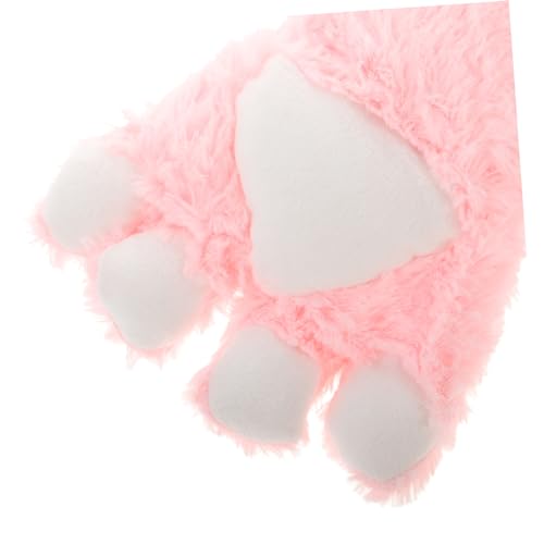 ANDRESLAD 1 Paar Cat's Claw-handschuhe Winterhandschuhe Mit Katzenpfoten Dekorative Katzenkrallenhandschuhe Cosplay-katzenpfoten-fäustlinge Dekorative Katzenpfotenhandschuhe Rosa Plüsch von ANDRESLAD