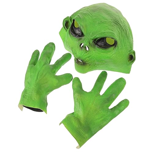 ANDRESLAD Gruseliger Alien Für Erwachsene Maskerade-party Halloween-kostüm Cosplay-requisite Für Halloween Und Karneval von ANDRESLAD