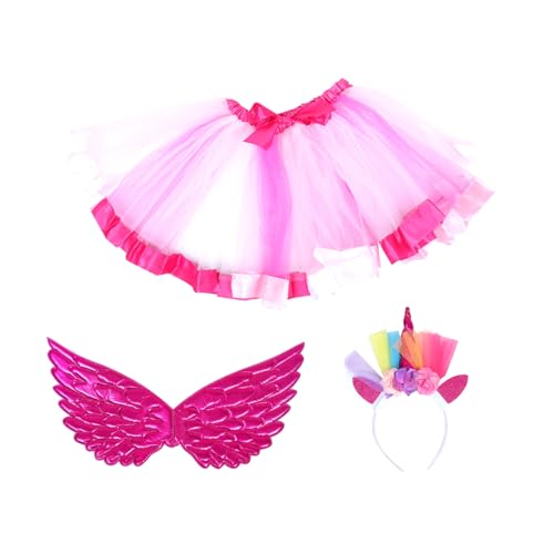 ANDRESLAD 1 Set Tutu Kind Party Kleidungsset Für Auftritte Stoffrock Lustiges Auftritts Kleidungsset Performance Kostüm Kinder Performance Kleidungsset Mädchenkleid Kinder von ANDRESLAD