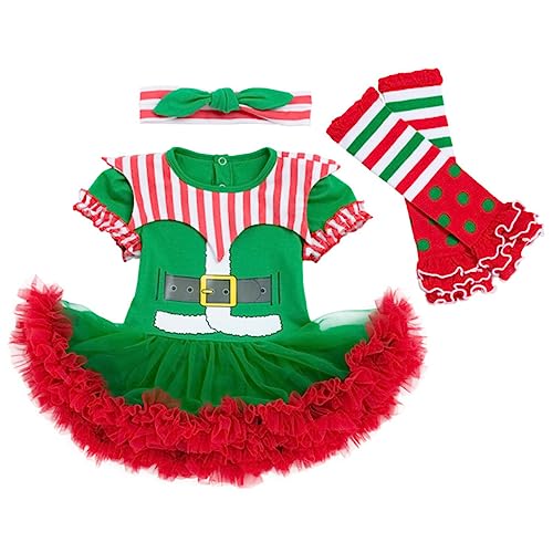 ANDRESLAD 1 Set Weihnachtskleidung Für Babys Und Kleinkinder Kostüme Für 12 24 Monate Festliches Outfit Mit üßem Design Ideal Für Die Feiertage Und Familienfeiern von ANDRESLAD