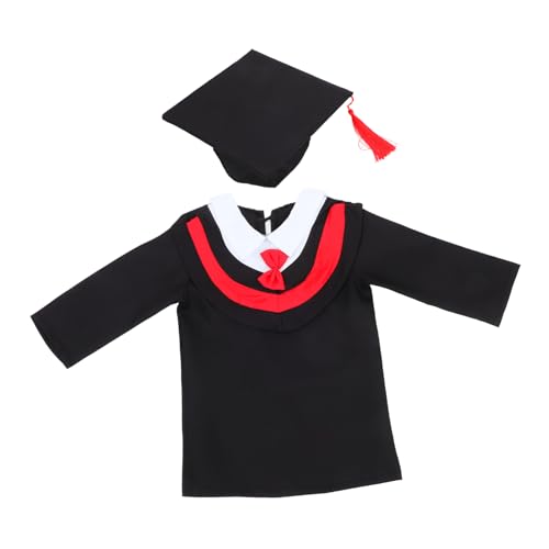ANDRESLAD 1 Stück Abschlusskleid Und Quaste Abschlusskleid Für Kinder Abschlusskleid Und Hut Abschlusskleid Und Mütze von ANDRESLAD