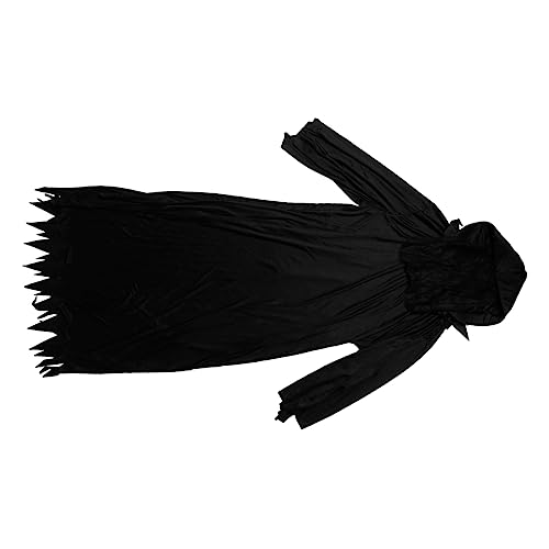 ANDRESLAD Halloween Kostü Robe Für Damen Und Herren Spooky Cosplay Outfit Für Halloween Party Und Festivals von ANDRESLAD