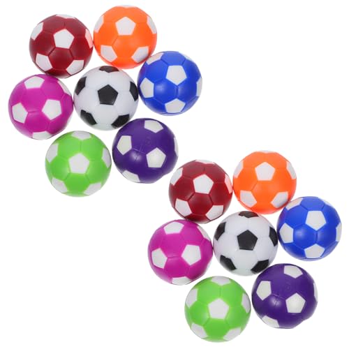ANDRESLAD 14 Stück Teiliges Tischfußball Ersatzball Glattes Design für Reibungslosen Spielfluss Bunte Mini Tischkicker Bälle Geeignet für Familien Indoor Fußballspaß ANDRESLAD 14 Stück Teiliges Tischfußball Ersatzball Glattes Design für Reibungslosen Spielfluss Bunte Mini Tischkicker Bälle Geeignet für Familien Indoor Fußballspaß von ANDRESLAD