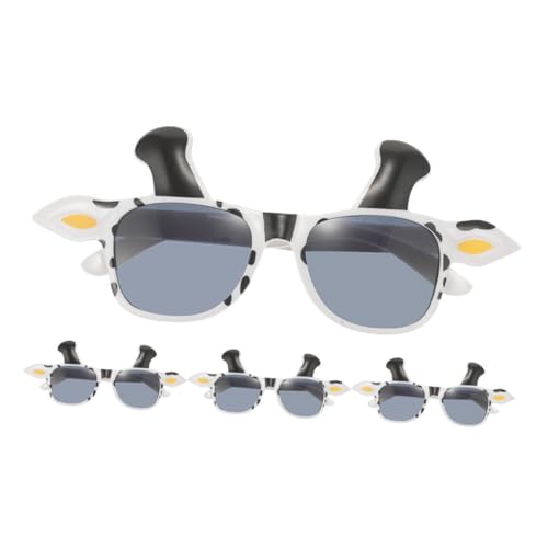 ANDRESLAD 4 Stück Teiliges Lustige Schwarze Kuhpartybrillen Cartoon Tiermotiv Leichte Bequeme Halloween Geburtstags-photo-accessoires für Karneval Fasching und Fotos ANDRESLAD 4 Stück Teiliges Lustige Schwarze Kuhpartybrillen Cartoon Tiermotiv Leichte Bequeme Halloween Geburtstags-photo-accessoires für Karneval Fasching und Fotos von ANDRESLAD