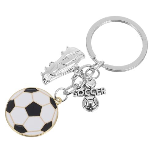 ANDRESLAD Fußball Schlüsselanhänger aus Langlebiger Legierung Sportliches Design Glatte Oberfläche als Goodie Bag Füller Karnevalsbelohnung und Taschenanhänger für Jungen und Fußballfans ANDRESLAD Fußball Schlüsselanhänger aus Langlebiger Legierung Sportliches Design Glatte Oberfläche als Goodie Bag Füller Karnevalsbelohnung und Taschenanhänger für Jungen und Fußballfans von ANDRESLAD