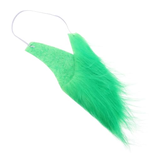 ANDRESLAD Grüner Bart Kunstbart St Patrick's Dekorationen Gefälschter Schnurrbart St Patrick Party Supply Schnurrbart Für Männer St Patrick Dekorationen St Patrick's Day Schnurrbart von ANDRESLAD