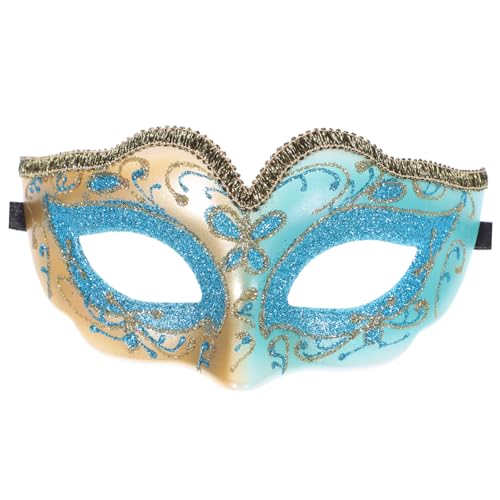 ANDRESLAD Halbgesichts-halloween Maske Goldglitzer Karneval Maskerade Party Maske mit Trageband für Jungen Mädchen Festliche Verkleidung ANDRESLAD Halbgesichts-halloween Maske Goldglitzer Karneval Maskerade Party Maske mit Trageband für Jungen Mädchen Festliche Verkleidung von ANDRESLAD
