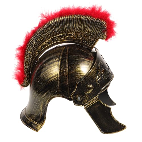 ANDRESLAD Hut Römischer Soldat Kostüm Römischer Soldat Helm Männer Gladiator Helm Erwachsene Römischer Helm Männer Römischer Helm Erwachsene Römisches Kostüm Wikinger Helm Männer von ANDRESLAD