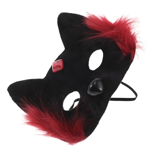ANDRESLAD Katze Maske Halloween Tier Gesicht Abdeckung Für Partys Kostüm Zubehör Für Erwachsene Leichte Materialien Gute Anpassung ANDRESLAD Katze Maske Halloween Tier Gesicht Abdeckung Für Partys Kostüm Zubehör Für Erwachsene Leichte Materialien Gute Anpassung von ANDRESLAD